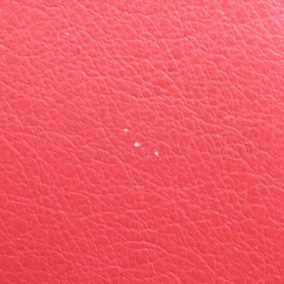Auth CELINE Small Folded Multifunction Trifold Wallet Red Leather - Picture 7 of 8